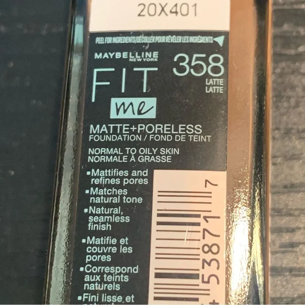 Maybelline Foundation 358 Latte